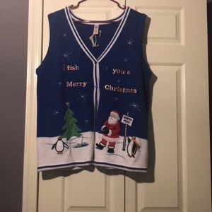 Christmas sweater vest